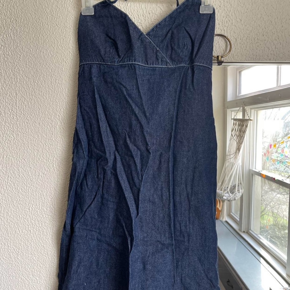Vintage Old Navy Blue Denim Dress